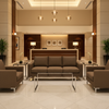 Woven Textile Texture Dark Chocolate Upholstered Sofa | Architectural Fabrics