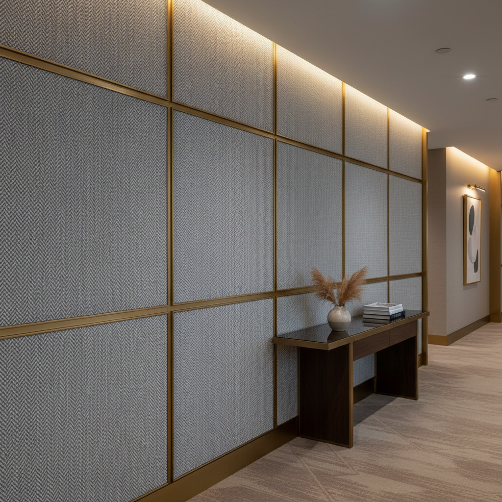 Rum Punch - Pier Upholstered Wall Panel | Architectural Fabrics