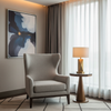 Marigot - Dove Upholstered Chair | Architectural Fabrics