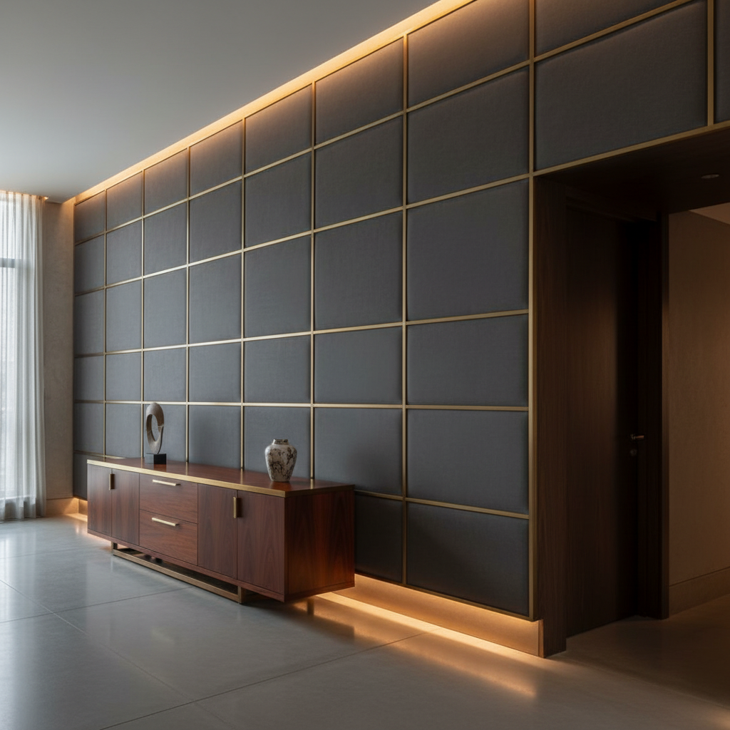 Maho Bay - Crow Upholstered Wall Panel | Architectural Fabrics