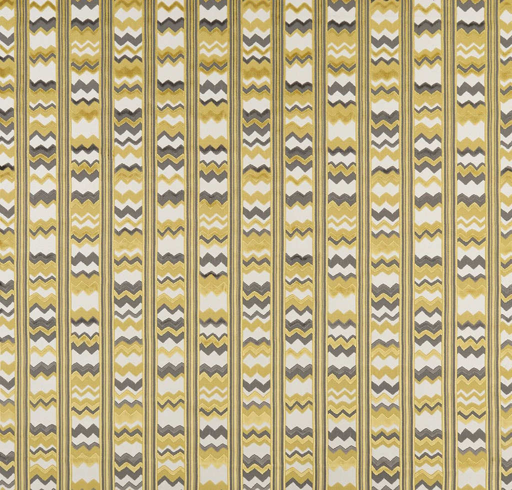 DWCY-900313 Nina Campbell Fabric Chartreuse Yellow designer-wallcoverings-los-angeles