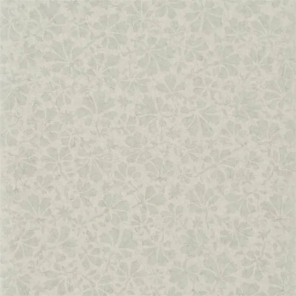 Arlay Small Scale Blossom Silver Wallpaper | Designers Guild Europe
