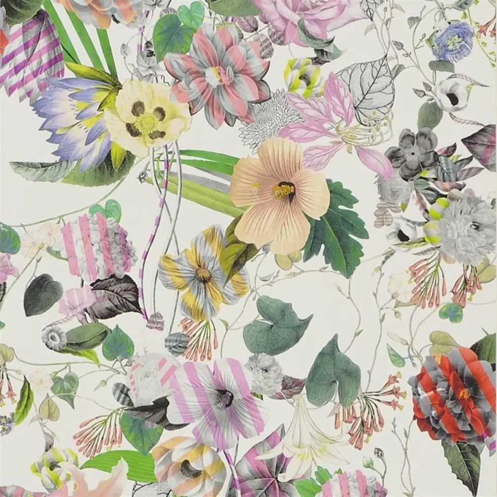 Malmaison Botanical 01  Wallpaper | Christian Lacroix Europe
