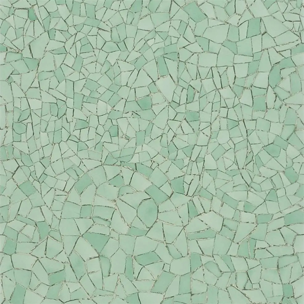 Picassiette 05 Green Wallpaper | Christian Lacroix Europe