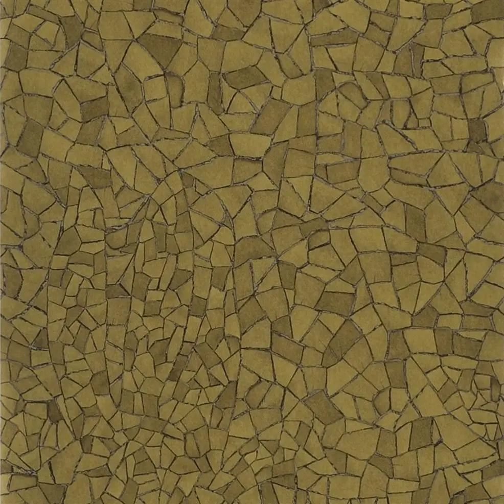 Picassiette 09 Gold Wallpaper | Christian Lacroix Europe