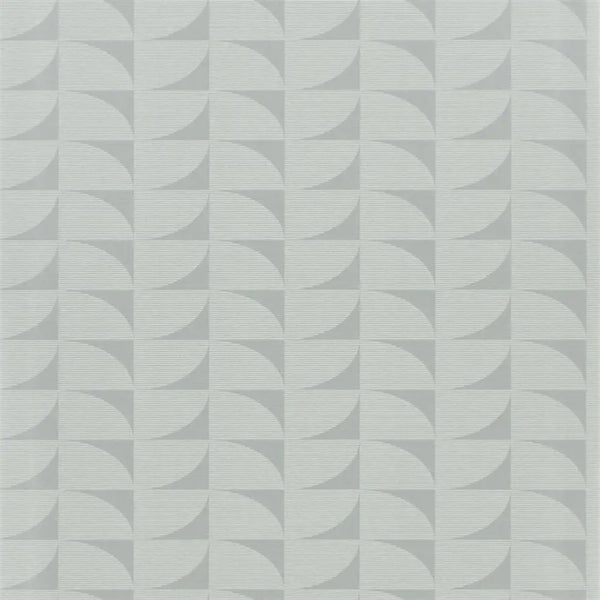 Laroche Small Scale Geometric Delft Wallpaper | Designers Guild Europe