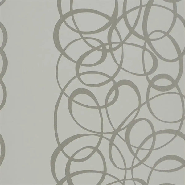 Marquisette Ribbon Stripe Platinum | Designers Guild Europe