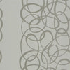 Marquisette Ribbon Stripe Platinum Wallpaper | Designers Guild Europe