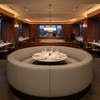 Trunk Bay - Flint Upholstered Banquette | Architectural Fabrics