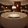 Rainbow Reef - Flannel Upholstered Banquette | Architectural Fabrics