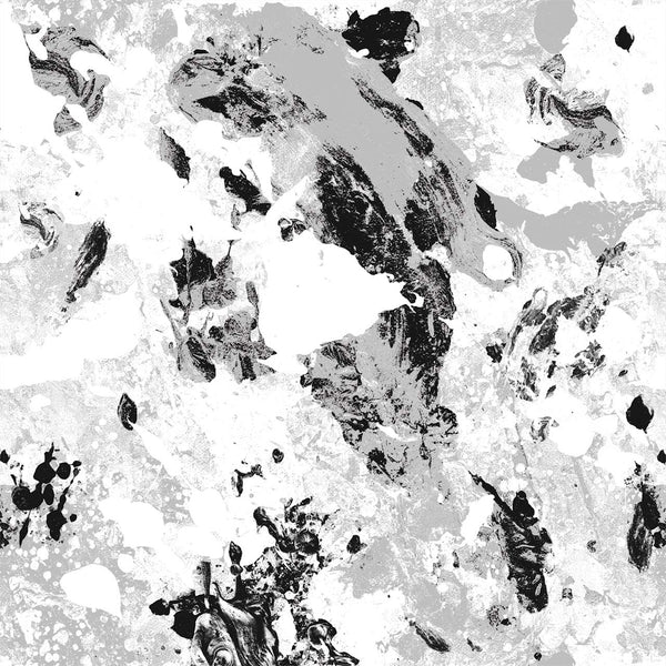 Pollock Silver, Roll Vinyl Wallcoverings | Newwall