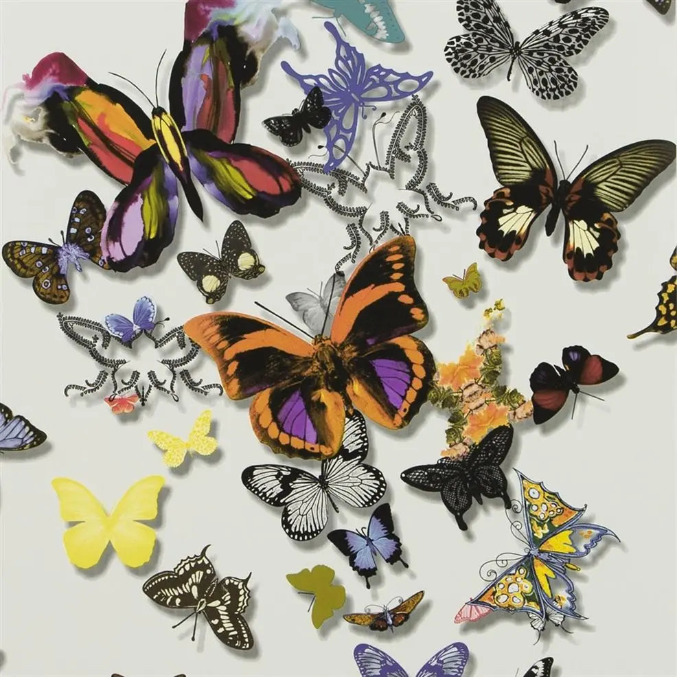 Butterfly Parade 01 Multi Wallpaper | Christian Lacroix Europe