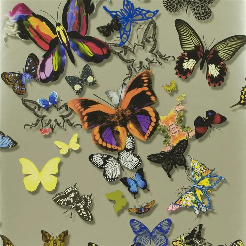 Butterfly Parade 05  Wallpaper | Christian Lacroix Europe