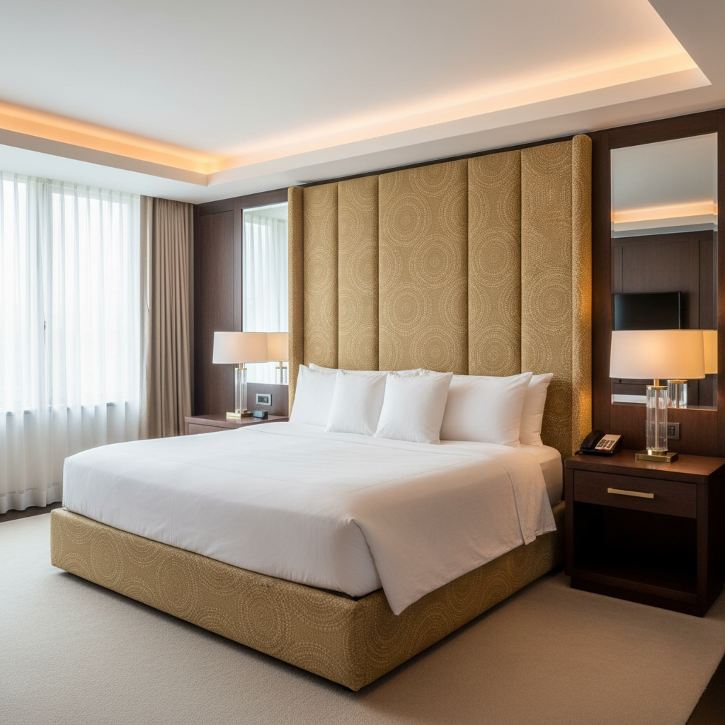 Virgin Gorda - Bamboo Upholstered Headboard | Architectural Fabrics