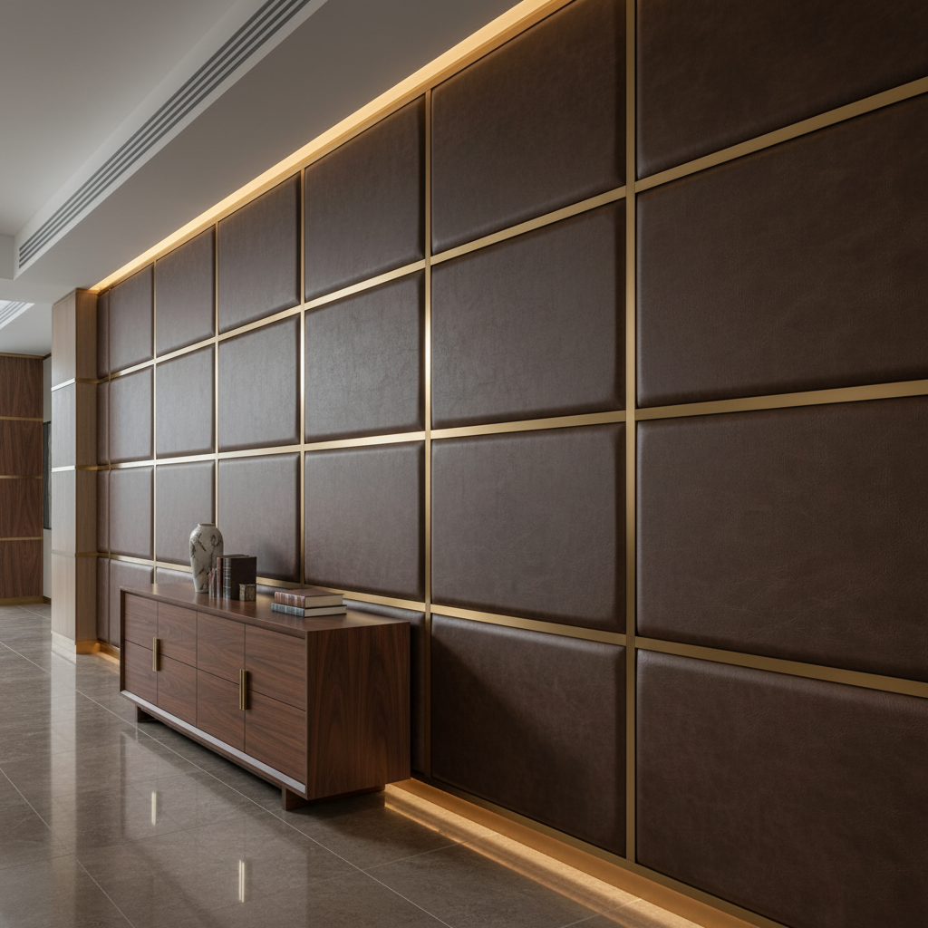Baroque - Baroque Performance Vinyl Upholstered Wall Panel | Architectural Fabrics