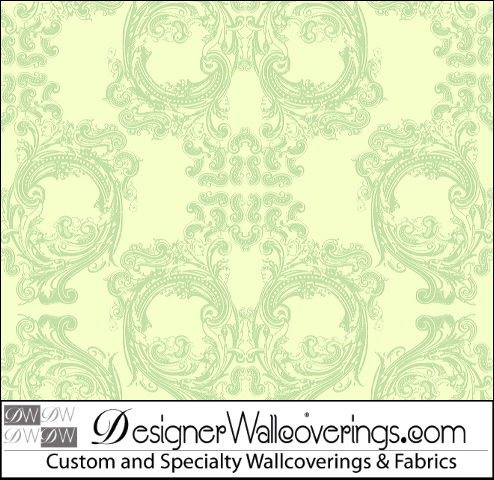 Noah's Baroque Skulls Wallcovering | DW Bespoke Studios