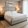 Trunk Bay - Almond Upholstered Headboard | Architectural Fabrics