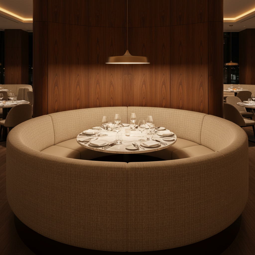 Parrot Cay - Beach Upholstered Banquette | Architectural Fabrics