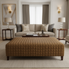 Waterfall Bay - Elk Upholstered Ottoman | Architectural Fabrics