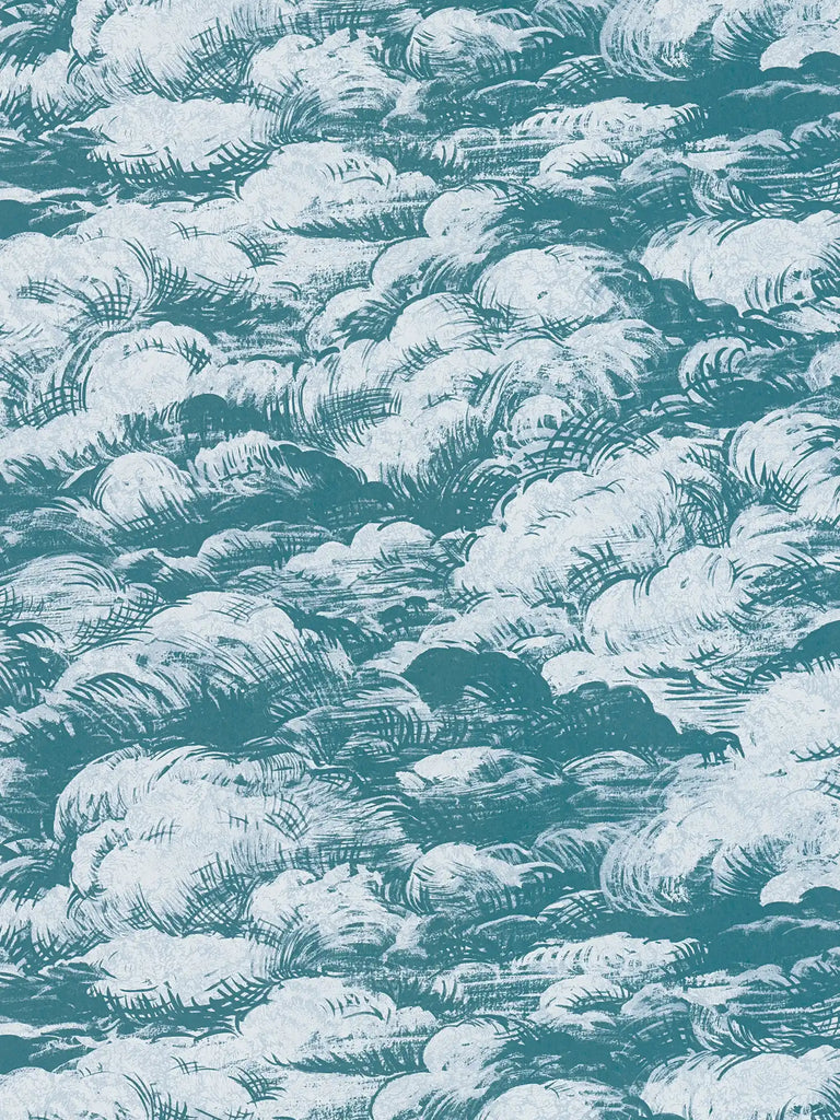 Jungle Chic Teal Wallcovering | AS Creation