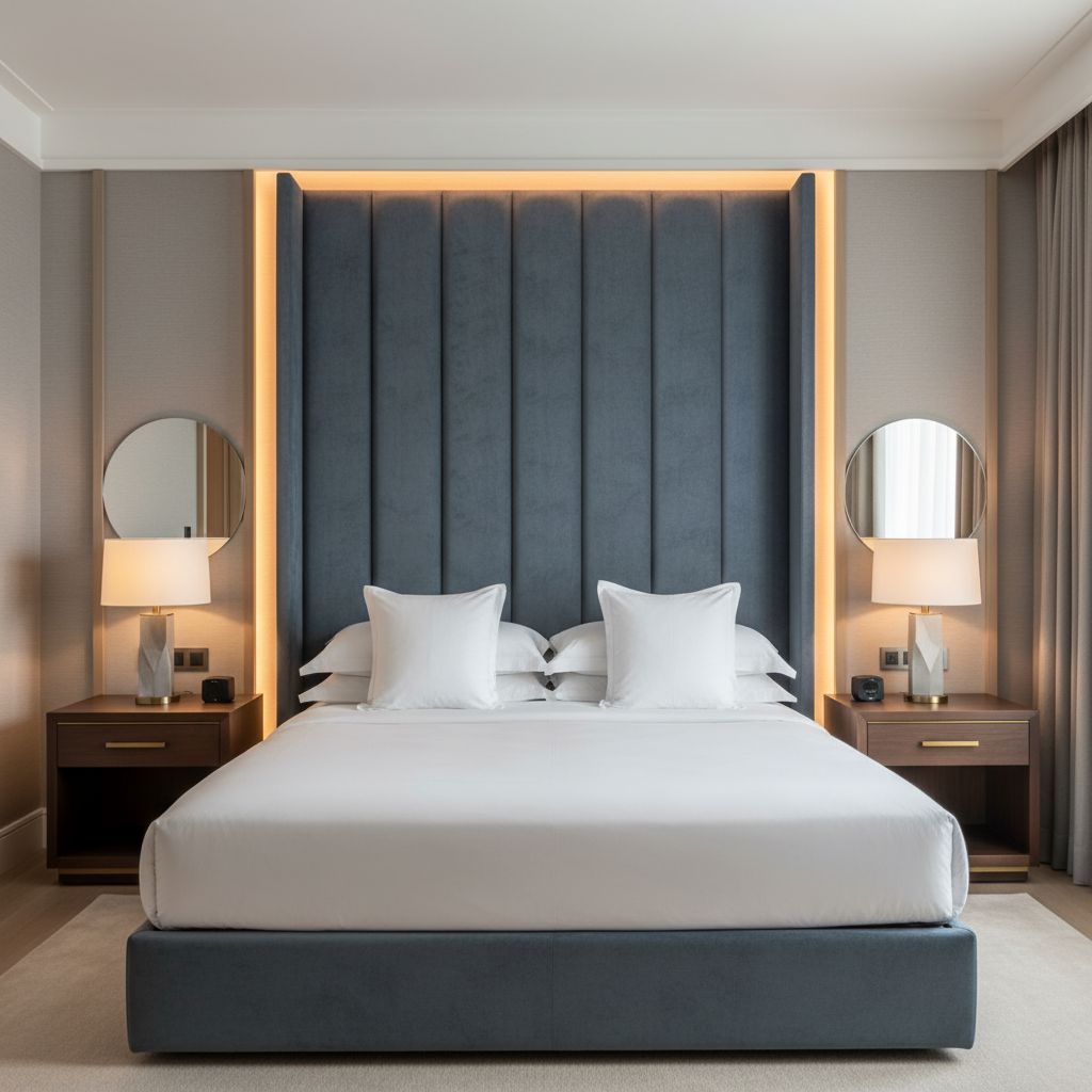 Peter Island - Tempest Upholstered Headboard | Architectural Fabrics