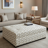 Pelican Cay - Fresco Upholstered Ottoman | Architectural Fabrics