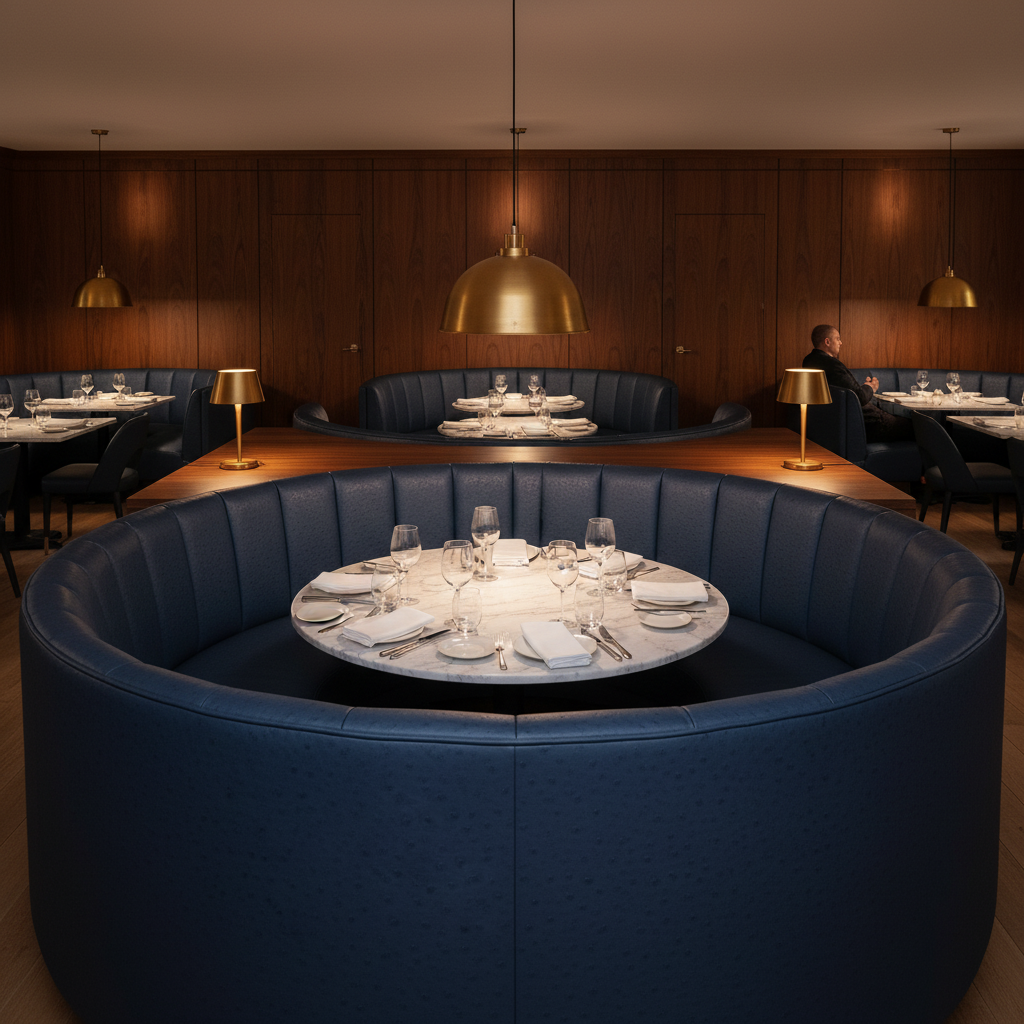 Big Bird - Big Bird Performance Vinyl Upholstered Banquette | Architectural Fabrics