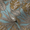 Famous Garden Aqua Wallcovering | AS Creation
