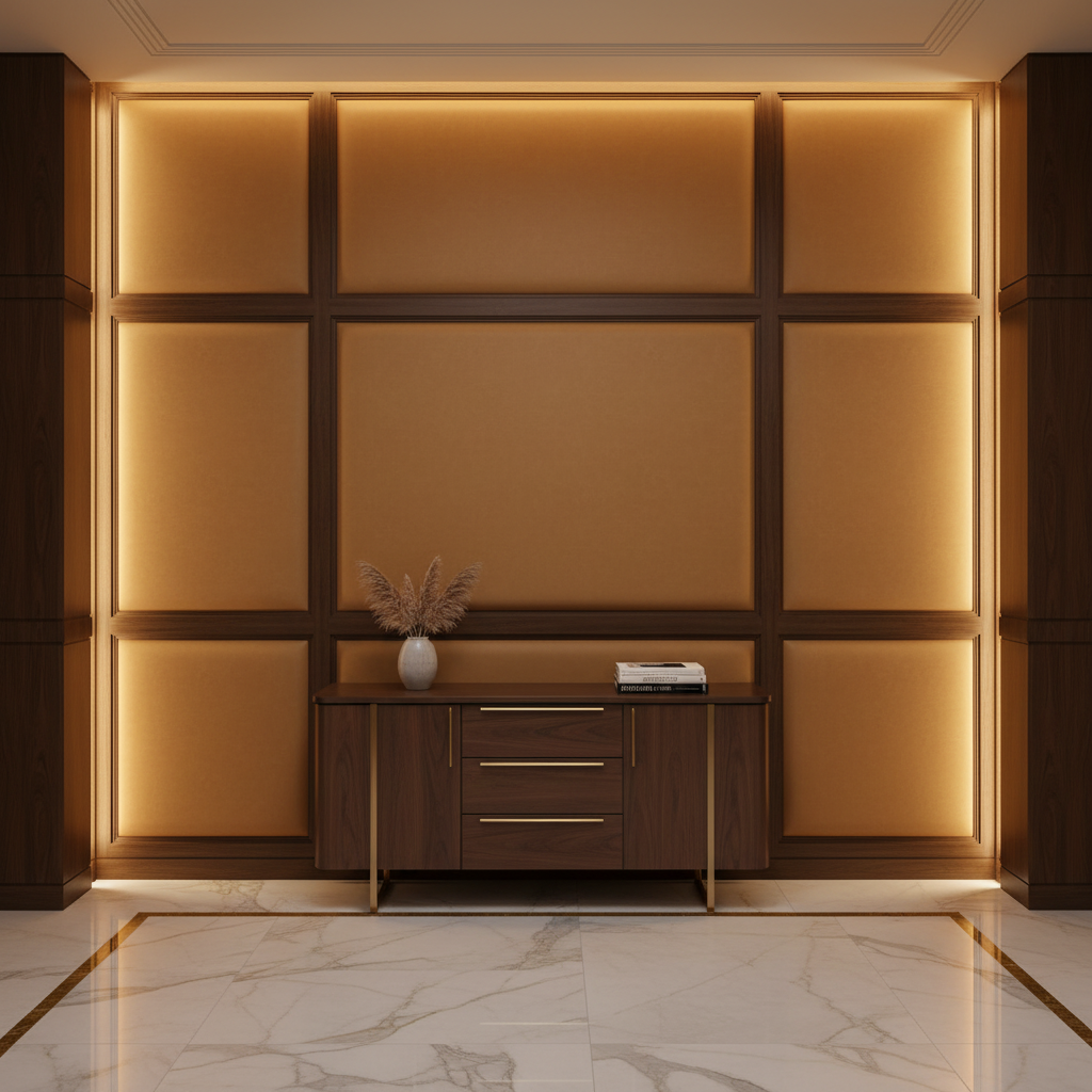 Runaway Bay - Harvest Upholstered Wall Panel | Architectural Fabrics