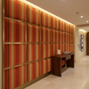 Sugar Mill Stripe - Tango Upholstered Wall Panel | Architectural Fabrics