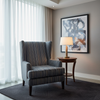 Sandy Point Stripe - Harbor Upholstered Chair | Architectural Fabrics