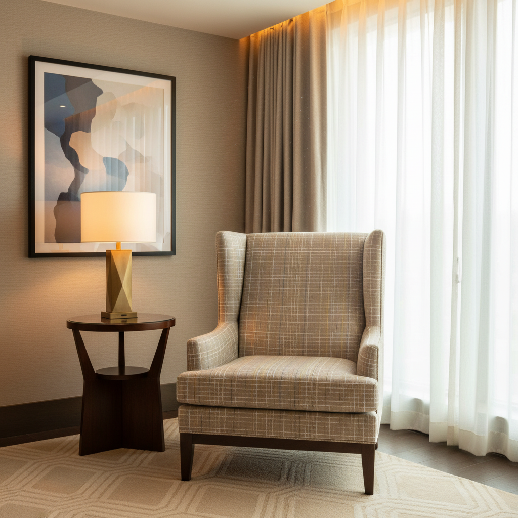 Stingray City - Desert Upholstered Chair | Architectural Fabrics