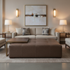 Berretta - Berretta Performance Vinyl Upholstered Ottoman | Architectural Fabrics