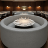 Soufriere - Aurora Upholstered Banquette | Architectural Fabrics