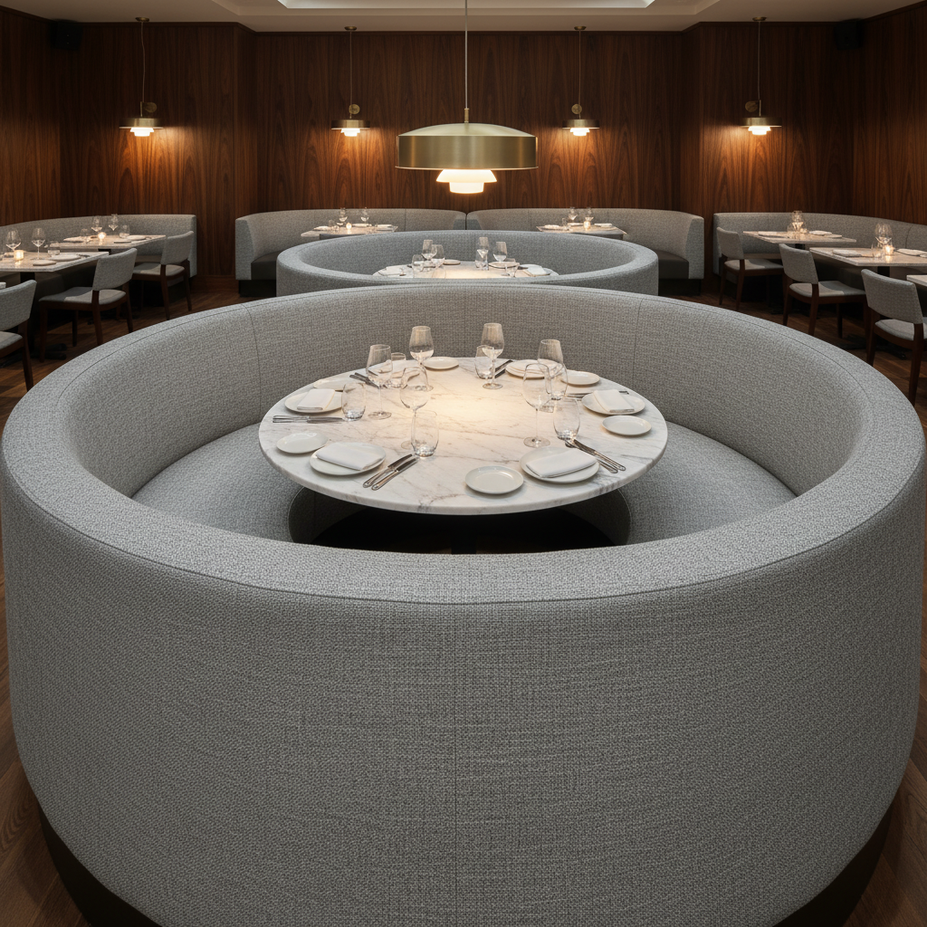Soufriere - Aurora Upholstered Banquette | Architectural Fabrics