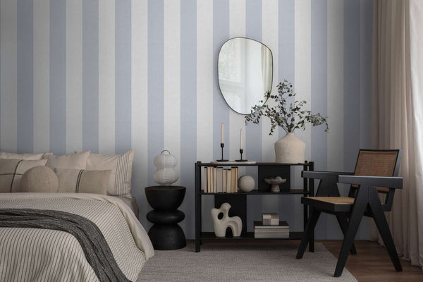 Pure Elegance Light Blue Wallcovering | AS Creation