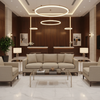 Tradewind Trace - Linen Upholstered Sofa | Architectural Fabrics