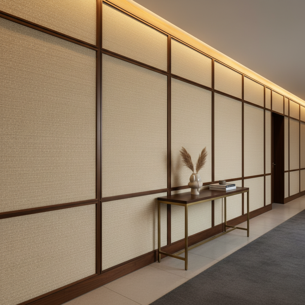 Manchioneel - Straw Upholstered Wall Panel | Architectural Fabrics