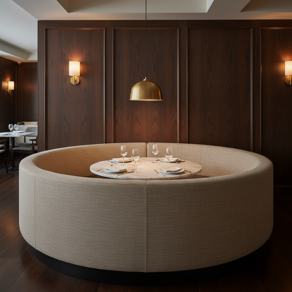 Marigot - Ridge Upholstered Banquette | Architectural Fabrics