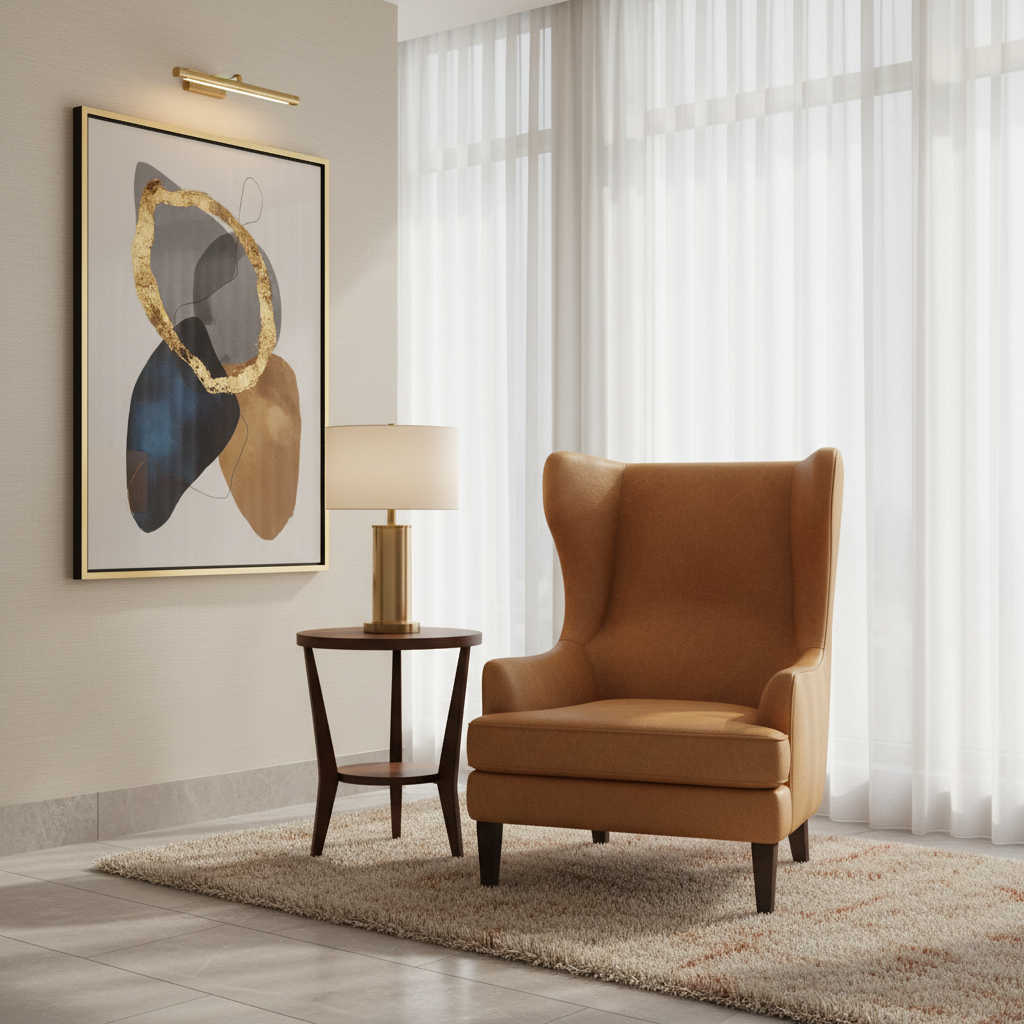 Red Hook - Honeycomb Upholstered Chair | Architectural Fabrics