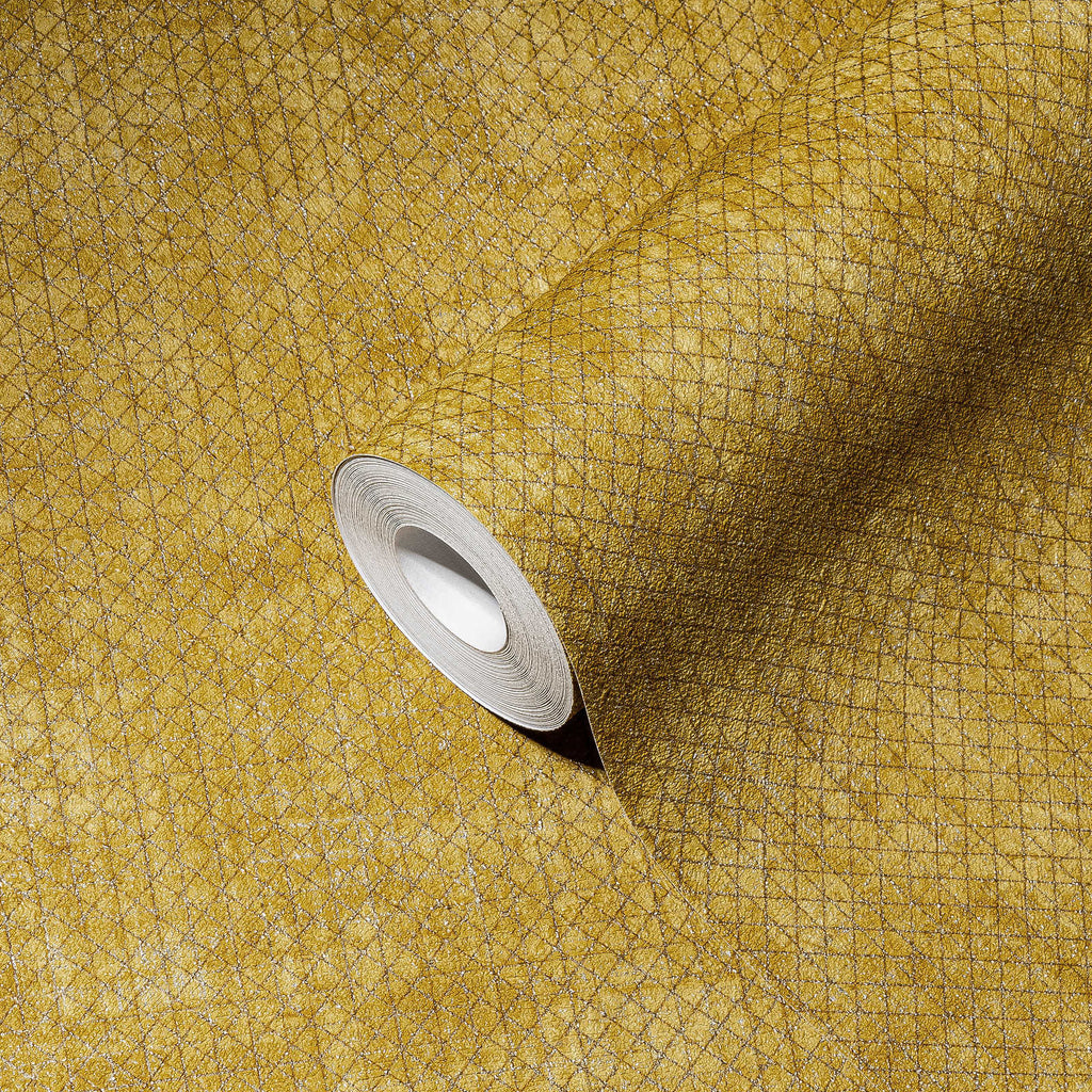 Bos Battle of Style Yellow Wallcovering | AS Creation