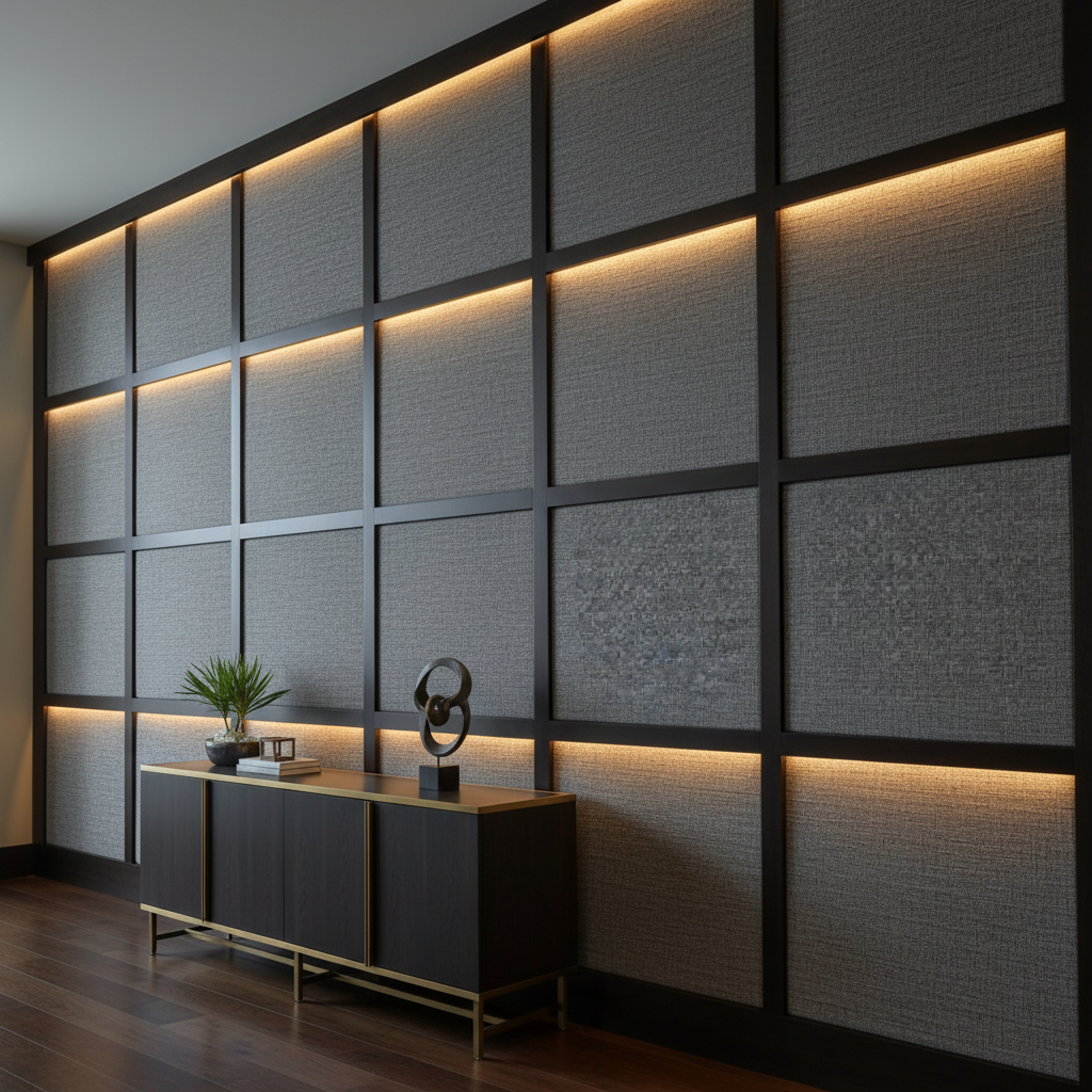 Manchioneel - Evening Upholstered Wall Panel | Architectural Fabrics