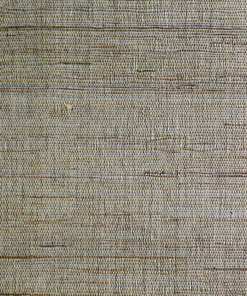 Nantucket Grasscloth Black Mesh Wallcovering | Phillipe Romano