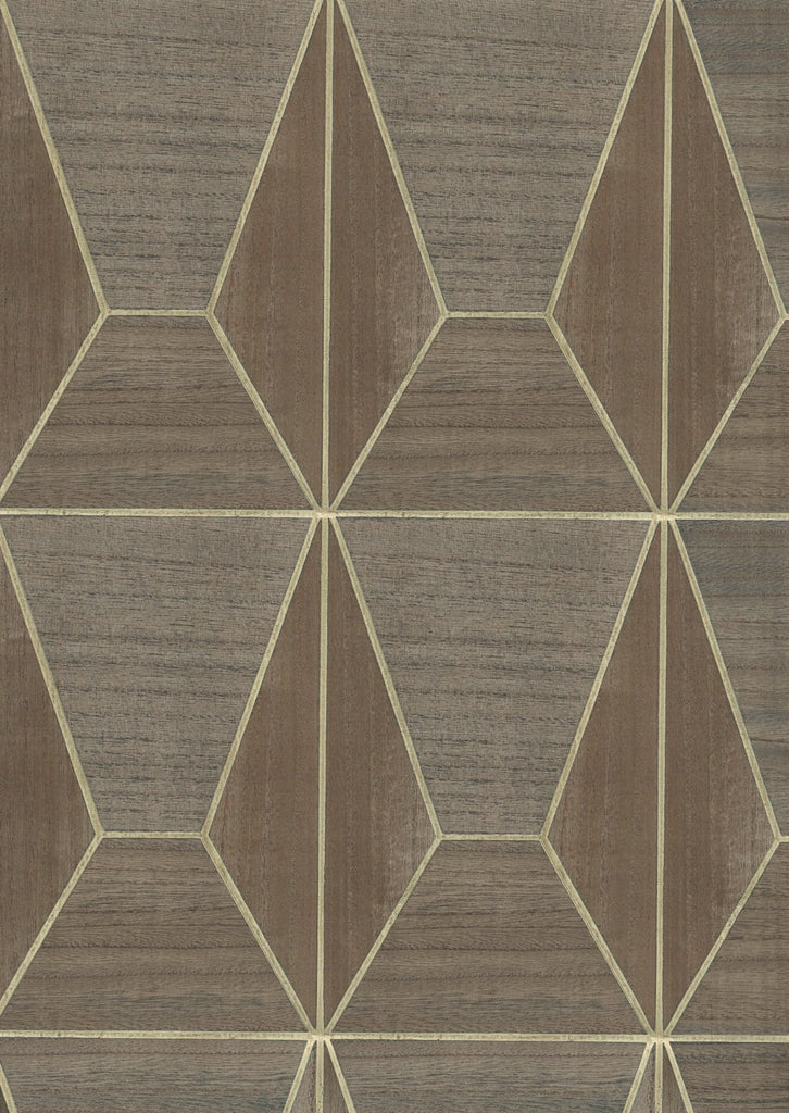La Jolla-White Pepper Wood Veneer Wallcovering | Phillipe Romano — WOOD-500040