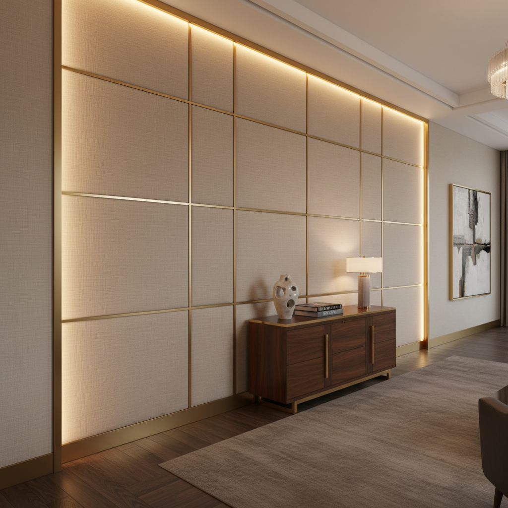 Savannah Bay - Linen Upholstered Wall Panel | Architectural Fabrics