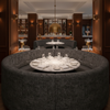 Turf Bay - Onyx Upholstered Banquette | Architectural Fabrics