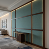 Fine Woven Texture Teal Lagoon Upholstered Wall Panel | Architectural Fabrics