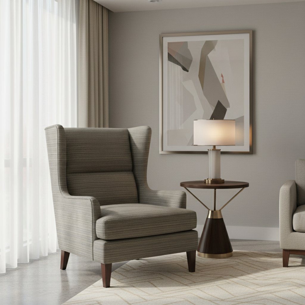 Montego - Surf Upholstered Chair | Architectural Fabrics
