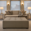 BENNETT ROLLER SHADE - BENNETT ROLLER SHADE Roller Shade Upholstered Ottoman | Architectural Fabrics
