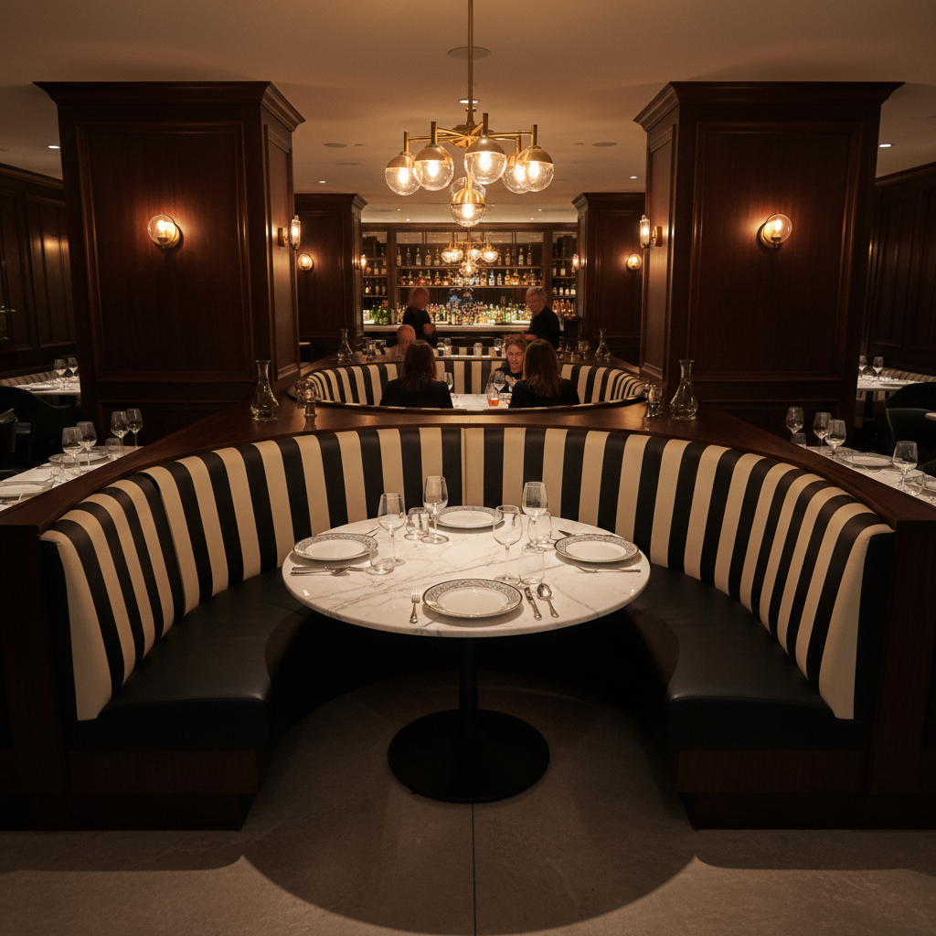 Palmyra Royal Upholstered Banquette | Architectural Fabrics